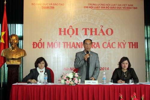 Nâng cao hoạt động thanh tra các kỳ thi